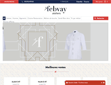 Tablet Screenshot of febvay.com